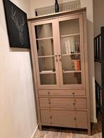 150€ - vitrine Ikea HEMNES bibliothèque like new, Enlèvement ou Envoi, Comme neuf