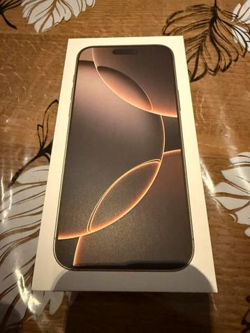 iPhone 16 pro Max 256GO scellé.  disponible aux enchères