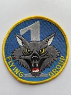 Badge 1 Wing Flying Group Beauvechain Belgische Luchtmacht, Embleem of Badge, Luchtmacht, Ophalen of Verzenden