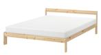 Ikea bedframe 140x200 nieuw in ongeopende verpakking, Huis en Inrichting, Slaapkamer | Bedden, Ophalen, Bruin, Nieuw, 140 cm