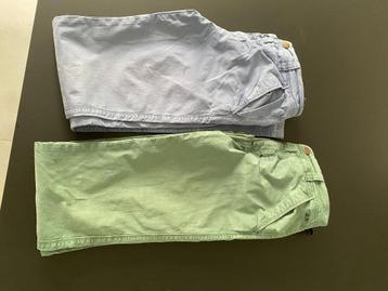 2 lange broeken maat 14 jaar beschikbaar voor biedingen