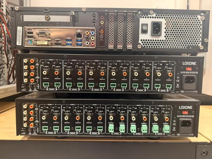 Loxone Muziekserver Gen.1, 8-zones, TV, Hi-fi & Vidéo, Tuners, Utilisé, Enlèvement