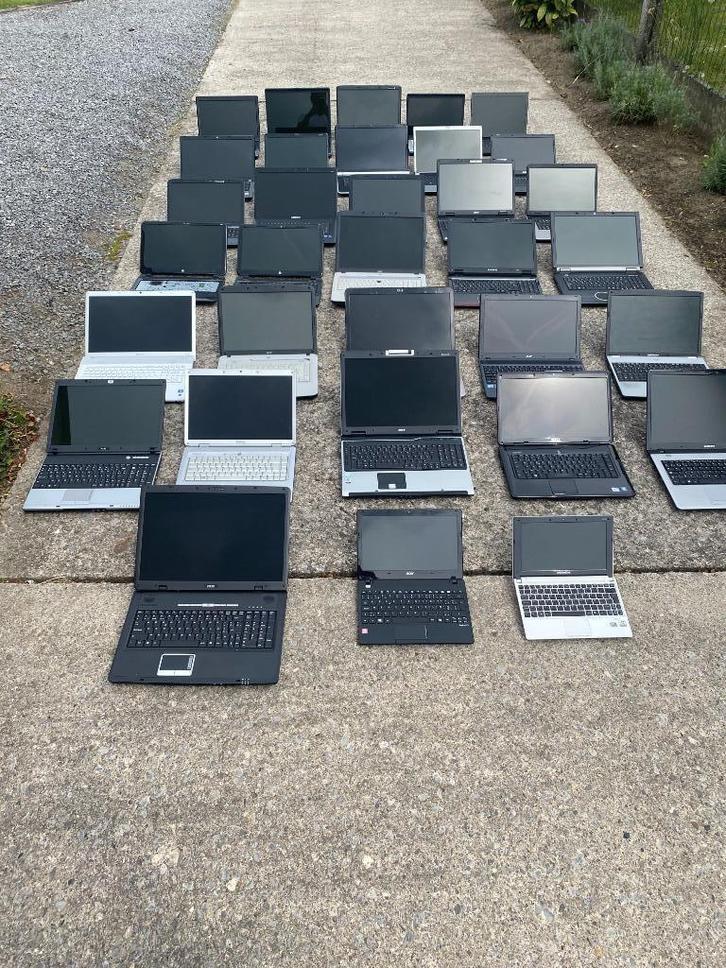 lot laptops voor opmaak of onderdelen, Computers en Software, Windows Laptops, Gebruikt, Ophalen