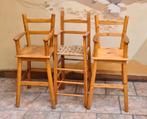 Houten kinderstoelen, Kinderen en Baby's, Kinderstoelen, Ophalen, Gebruikt