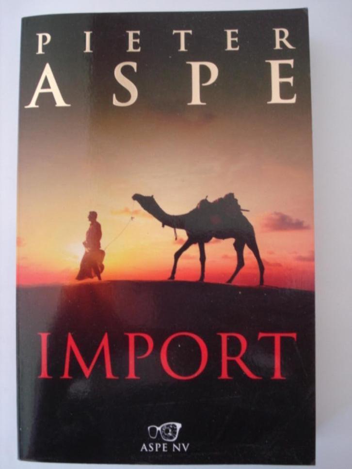 22OZ. Pieter Aspe Import Aspe NV, Boeken, Thrillers, Zo goed als nieuw, België, Verzenden