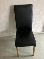 4 keukenstoelen, Huis en Inrichting, Stoelen, Ophalen, Zo goed als nieuw, Zwart, Vier
