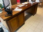 Massief handgemaakt bureau, Huis en Inrichting, Bureaus, Ophalen, Gebruikt, Bureau