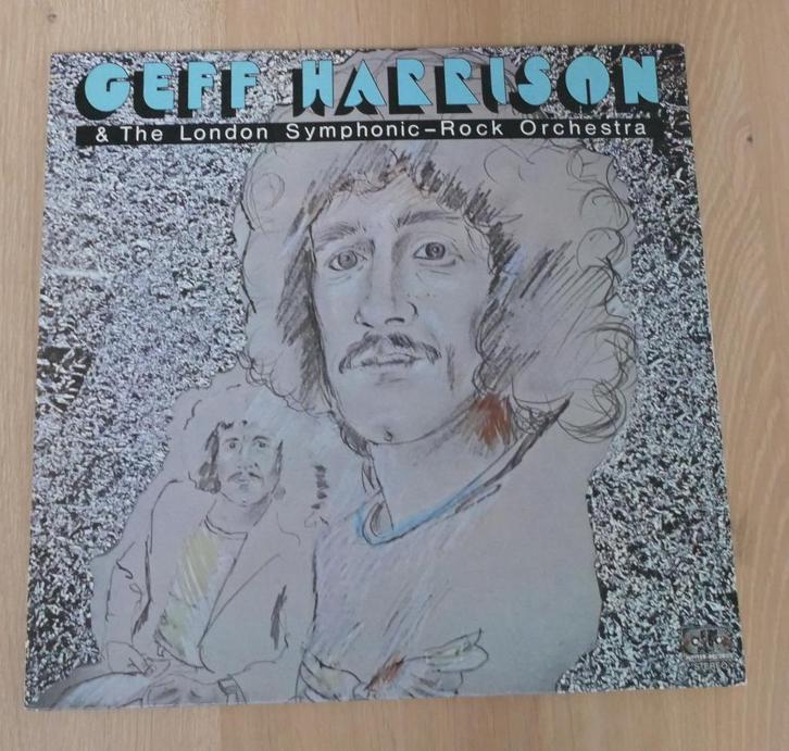 LP  Geff Harrison & The London Symphonic-Rock Orchestra, Cd's en Dvd's, Vinyl | Rock, Zo goed als nieuw, Poprock, 12 inch, Ophalen of Verzenden