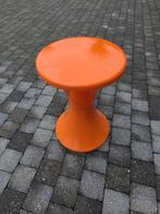 Superbe tabouret Tam-tam Stamp orange années 70, Enlèvement