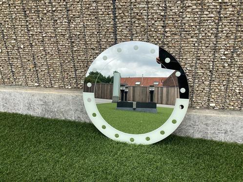 Spiegel Flabeg diameter 70 cm., Huis en Inrichting, Woonaccessoires | Spiegels, 50 tot 75 cm, Minder dan 100 cm, Rond, Ophalen