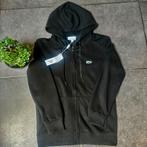 Zwarte lacoste zip hoodie, Kleding | Heren, Verzenden, Nieuw, Maat 46 (S) of kleiner, Lacoste