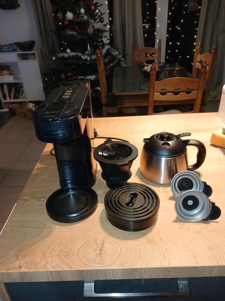 Machine à café Senseo Switch impeccable !, Electroménager, Cafetières, Comme neuf, Café moulu, Dosettes et capsules de café, Cafetière