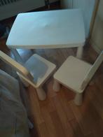 Mammut 2stoeltjes + tafel, Enlèvement