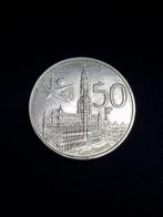 Belgische munt (zilver): BAUDOUIN· ROI· DES· BELGES, 1958, Zilver, Ophalen of Verzenden, Losse munt, Zilver