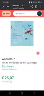 Waarom? Boek kleuteronderwijs, Boeken, Ophalen of Verzenden, Zo goed als nieuw