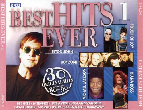 Best Hits Ever - Michael Jackson ,Grace Jones, Yazz.. (2XCD), CD & DVD, CD | Compilations, Enlèvement ou Envoi