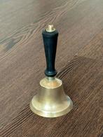 Ancienne cloche à main en bronze fin 19e, Enlèvement, Bronze