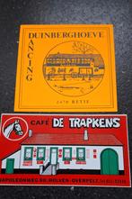 Stickers Lepold Pils bier Dancing Retie café Overpelt, Verzamelen, Ophalen of Verzenden, Zo goed als nieuw, Bedrijf of Vereniging