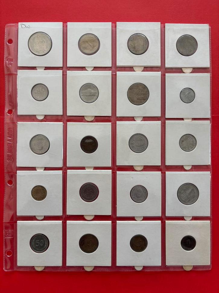 Setje buitenlandse munten, Postzegels en Munten, Munten en Bankbiljetten | Verzamelingen, Munten, Ophalen of Verzenden