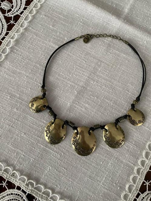 IKITA - COLLIER ras-de-cou * DECLARATION * VINTAGE - PARIS, Handtassen en Accessoires, Kettingen, Zo goed als nieuw, Overige materialen