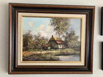 Schilderij R. Wolters, Enlèvement