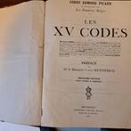 Codes Edmond Picard. Les XV Codes. 1928, Antiek en Kunst, Ophalen of Verzenden, Collectif