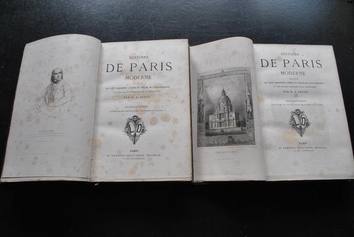 ARAGO Histoire de Paris moderne Lebigre Duquesne Editeur sd, Boeken, Geschiedenis | Nationaal, Gelezen, Ophalen of Verzenden