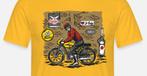 Retro Flandria T shirts te koop, Fietsen en Brommers, Brommers | Overige merken, Nieuw, Ophalen of Verzenden, Klasse B (45 km/u)