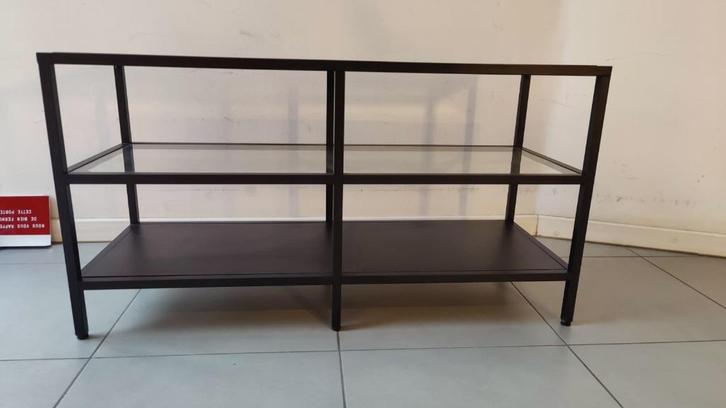 Ikea Vittsjö tv-meubel, Huis en Inrichting, Kasten |Televisiemeubels, Zo goed als nieuw, Minder dan 100 cm, 50 tot 100 cm, 25 tot 50 cm