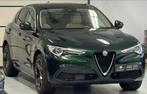 Alfa Romeo Stelvio Ti 02/2021 2.2d  43.000km full équipé, SUV ou Tout-terrain, 5 places, Vert, Cuir