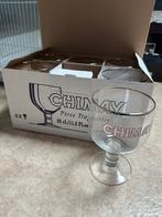 Chimay glazen nieuw in doos, Ophalen of Verzenden, Nieuw, Bierglas