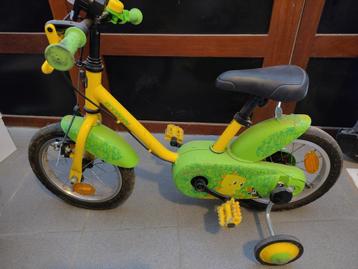 decathlon eerste fietsje met zijwieltjes 