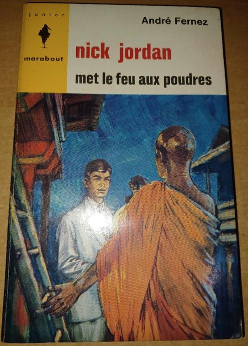 Anfré Fernez - Nick Jordan met le feu aux poudres (1964), Livres, Aventure & Action, Utilisé, Enlèvement ou Envoi