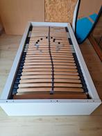 Bed Malm 90/200cm Ikea met kwaliteits lattenbodem, Huis en Inrichting, Ophalen, Gebruikt, 90 cm, Wit