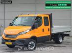 Iveco Daily 35C21 3.0 210PK 2025model Dubbel Cabine Open laa, Auto's, Bestelwagens en Lichte vracht, Euro 6, Iveco, 7 zetels, Bedrijf