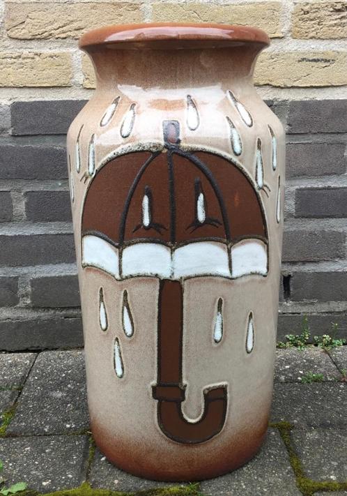 Vase de sol porte-parapluie en céramique Scheurich 1970, Maison & Meubles, Accessoires pour la Maison | Porte-parapluies, Comme neuf