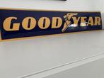 Reklameplaat Emaille GOODYEAR, Verzamelen, Ophalen of Verzenden, Zo goed als nieuw, Reclamebord