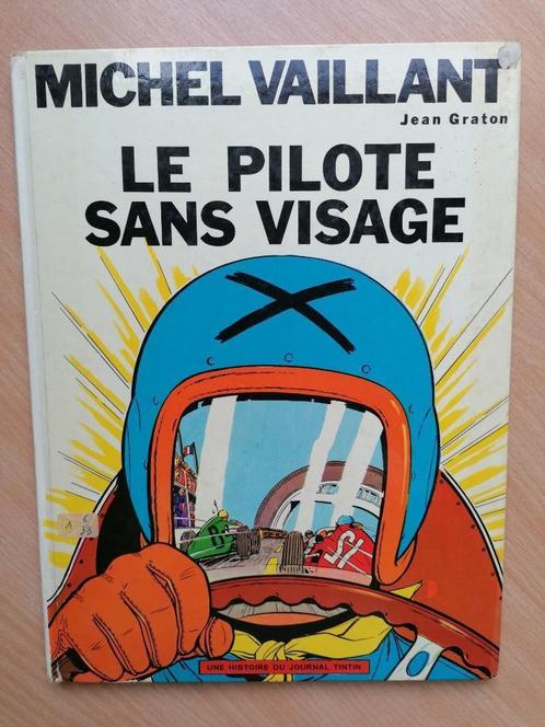 Michel Vaillant - Le pilote sans visage - DL1972, Boeken, Stripverhalen, Gelezen, Eén stripboek, Ophalen of Verzenden