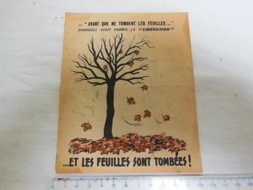 Origineel Duits pamflet voor de geallieerde troepen SKORPION beschikbaar voor biedingen