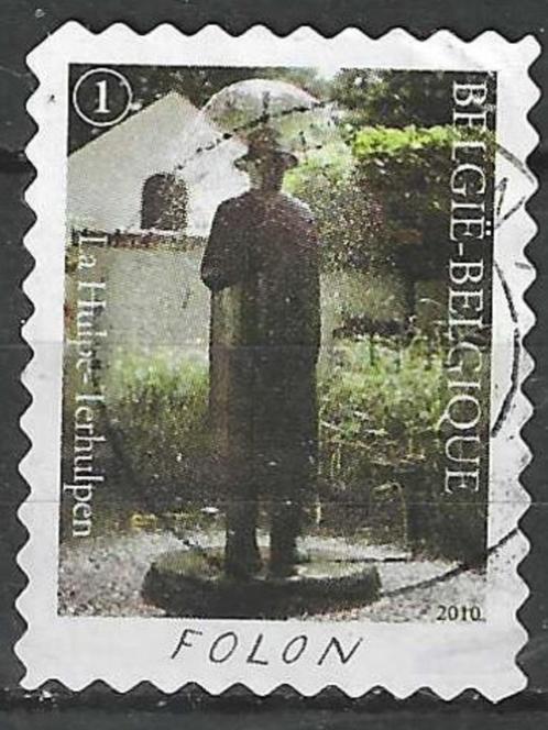 Belgie 2010 - Yvert 4056 /OBP 4075 - Jean-Michel Folon (ST), Timbres & Monnaies, Timbres | Europe | Belgique, Affranchi, Art, Envoi