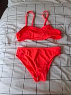 Bikini roze oranje maat 104, Ophalen of Verzenden, Zo goed als nieuw, Oranje, Bikini