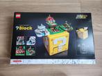 LEGO Mario Question Mark Block - Vraagtekenblok NIEUW, Ophalen of Verzenden, Nieuw, Complete set, Lego