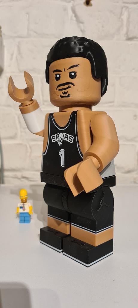 Figurine XL LEGOBrick Victor Wembanyama (Spurs 1), Collections, Statues & Figurines, Neuf, Autres types, Enlèvement ou Envoi
