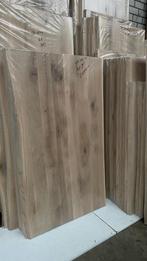 Eiken tafelbladen met boomstam randen, Doe-het-zelf en Bouw, Platen en Panelen, Zo goed als nieuw, Hout, Ophalen, 20 tot 50 mm