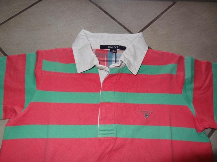 Knappe kinderpolo Gant (maat 122-128 / 7-8 j) (goede staat!), Kinderen en Baby's, Kinderkleding | Maat 122, Zo goed als nieuw