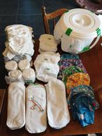 Pakket herbruikbare wasbare luiers, Kinderen en Baby's, Gebruikt, Luieremmer, Ophalen