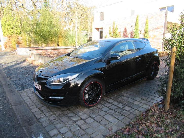 MEGANE RS, Auto's, Renault, Particulier, Mégane, Benzine, Euro 5, Coupé, 3 deurs, Handgeschakeld, Zwart, Zwart, Leder, Voorwielaandrijving