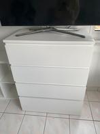 Ikea malm ladekast 4 lades, Huis en Inrichting, Kasten | Ladekasten, Ophalen, Gebruikt
