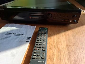 Sony minidisc deck MDS. JE 500