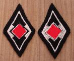 Zeldzame wollen badge, speciale productie in Dachau, Verzamelen, Militaria | Algemeen, Ophalen of Verzenden